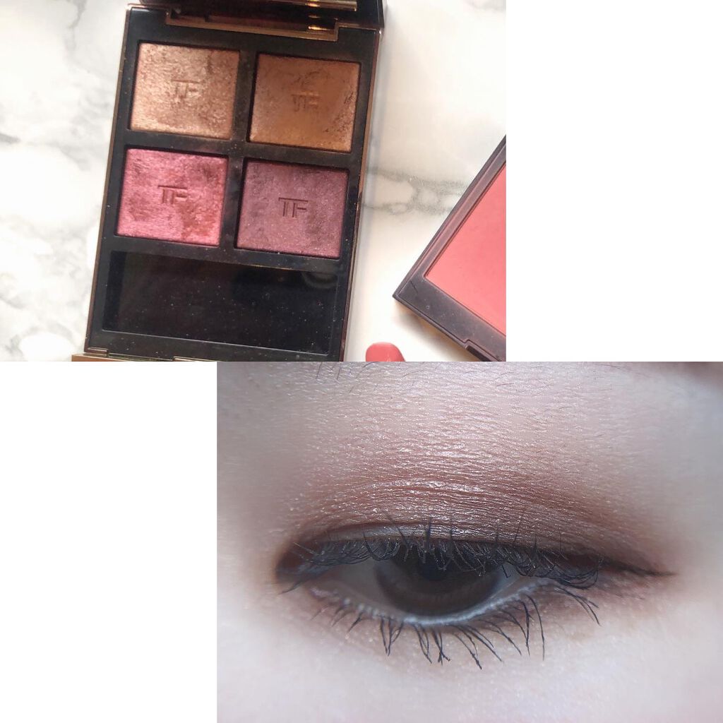 あゆみ on LIPS 「・\#todaysmake/・アイシャドウ☑@TOMFOR#ハ..」(2枚目)