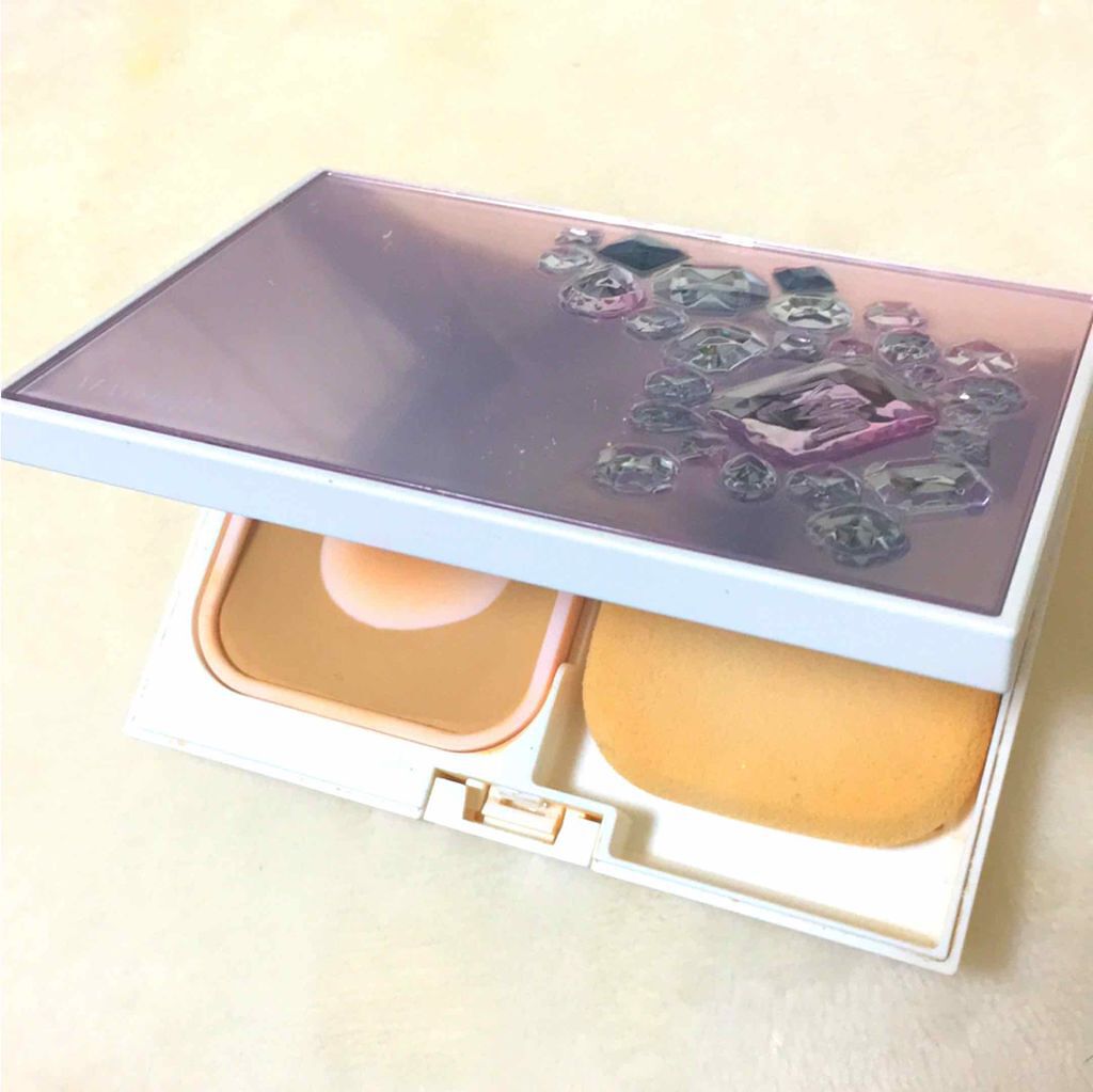 ドラマティックパウダリー UV ベージュオークル20/マキアージュ/パウダーファンデーションを使ったクチコミ（2枚目）