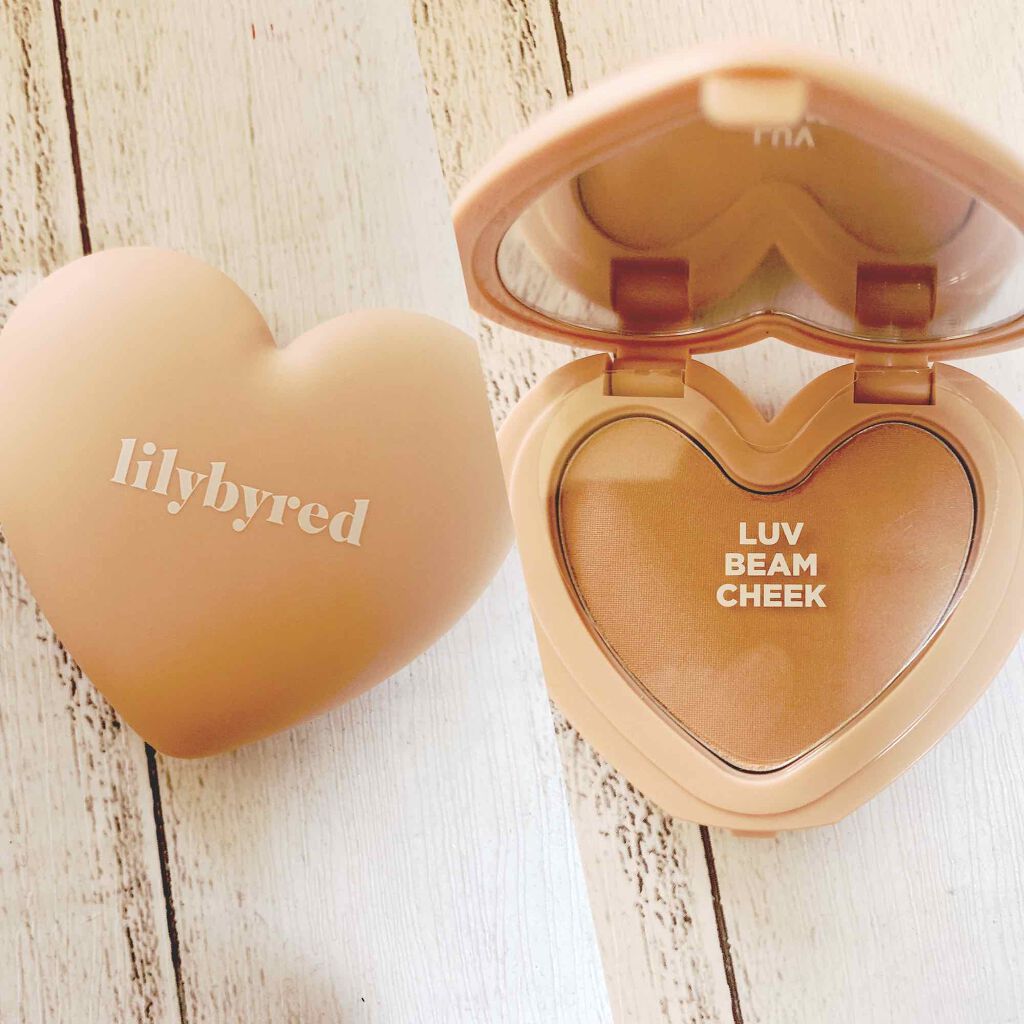 Luv Beam Cheek/lilybyred/パウダーチークを使ったクチコミ（1枚目）