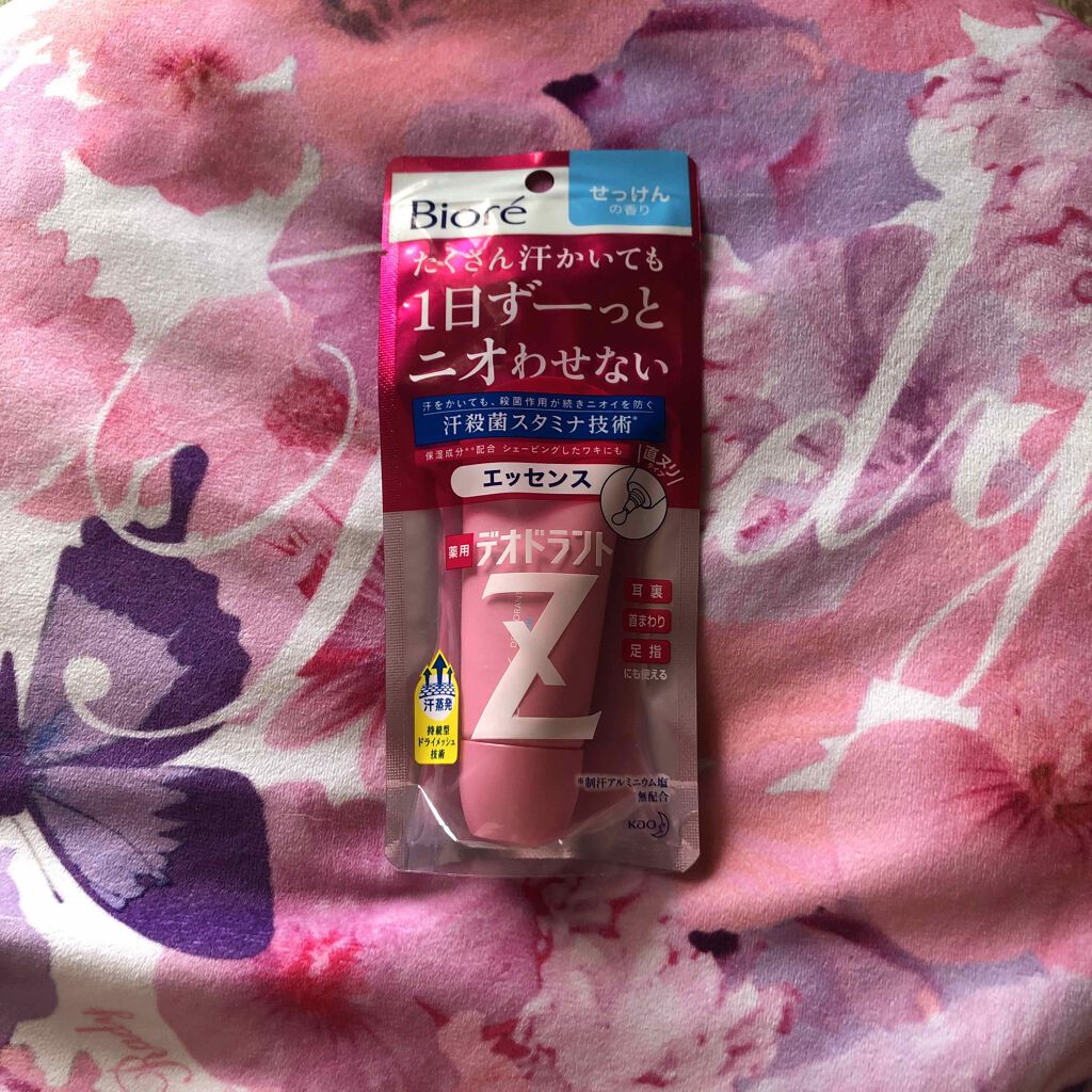 薬用デオドラントＺ エッセンス せっけんの香り/ビオレ/デオドラント・制汗剤を使ったクチコミ（1枚目）