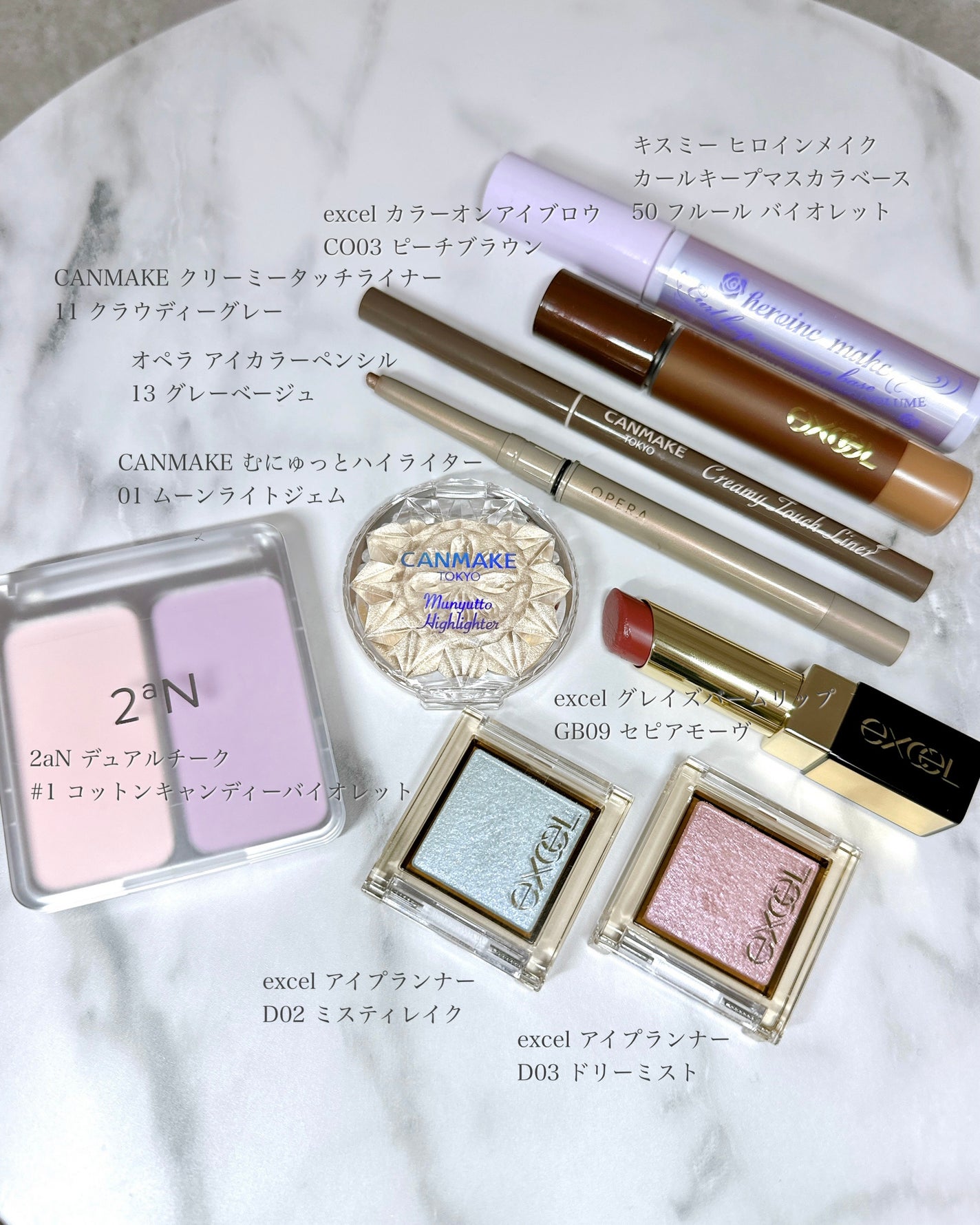 クリーミータッチライナー/キャンメイク/ジェルアイライナーを使ったクチコミ(2枚目)