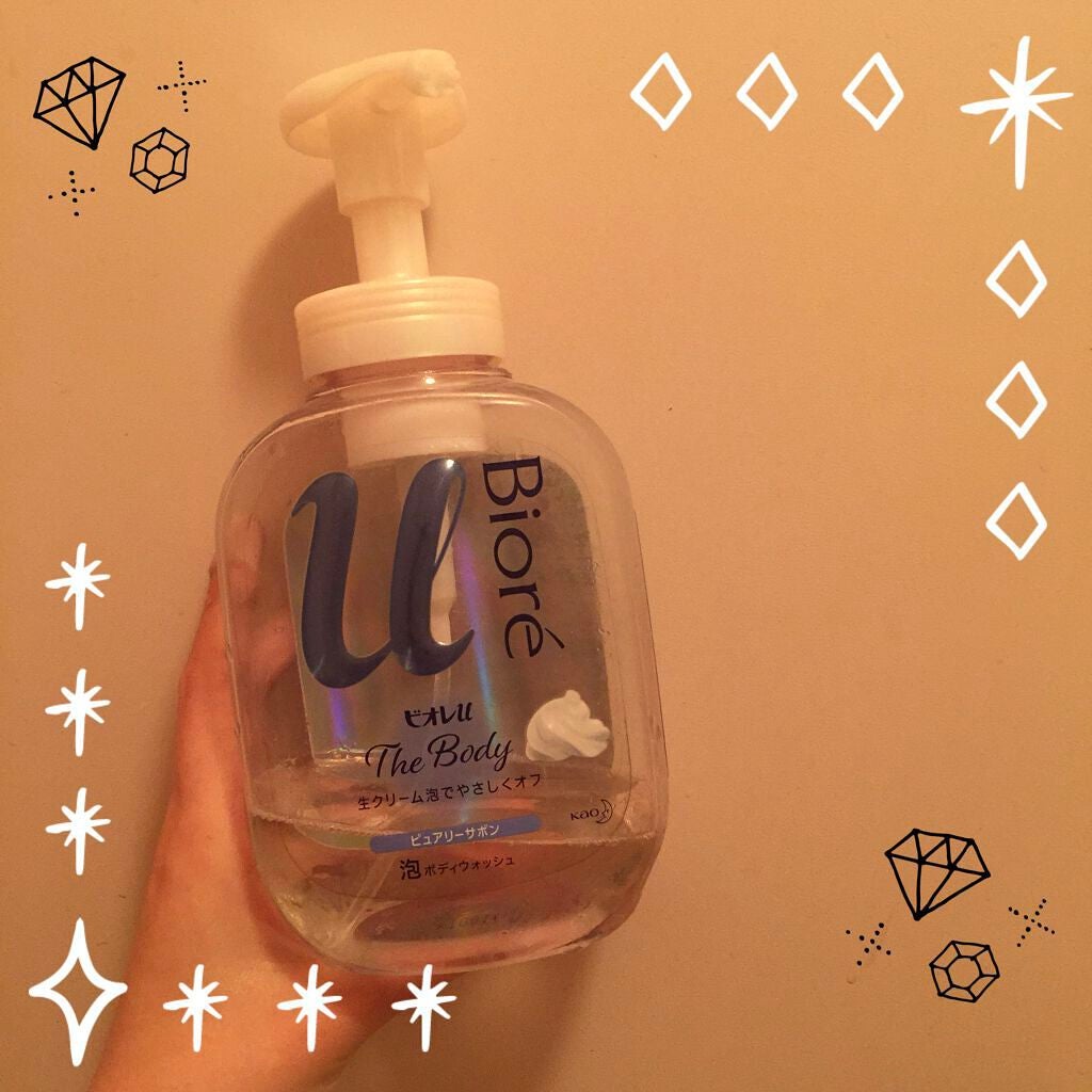 ザ ボディ 泡タイプ ピュアリーサボンの香り/ビオレu/ボディソープを使ったクチコミ(1枚目)