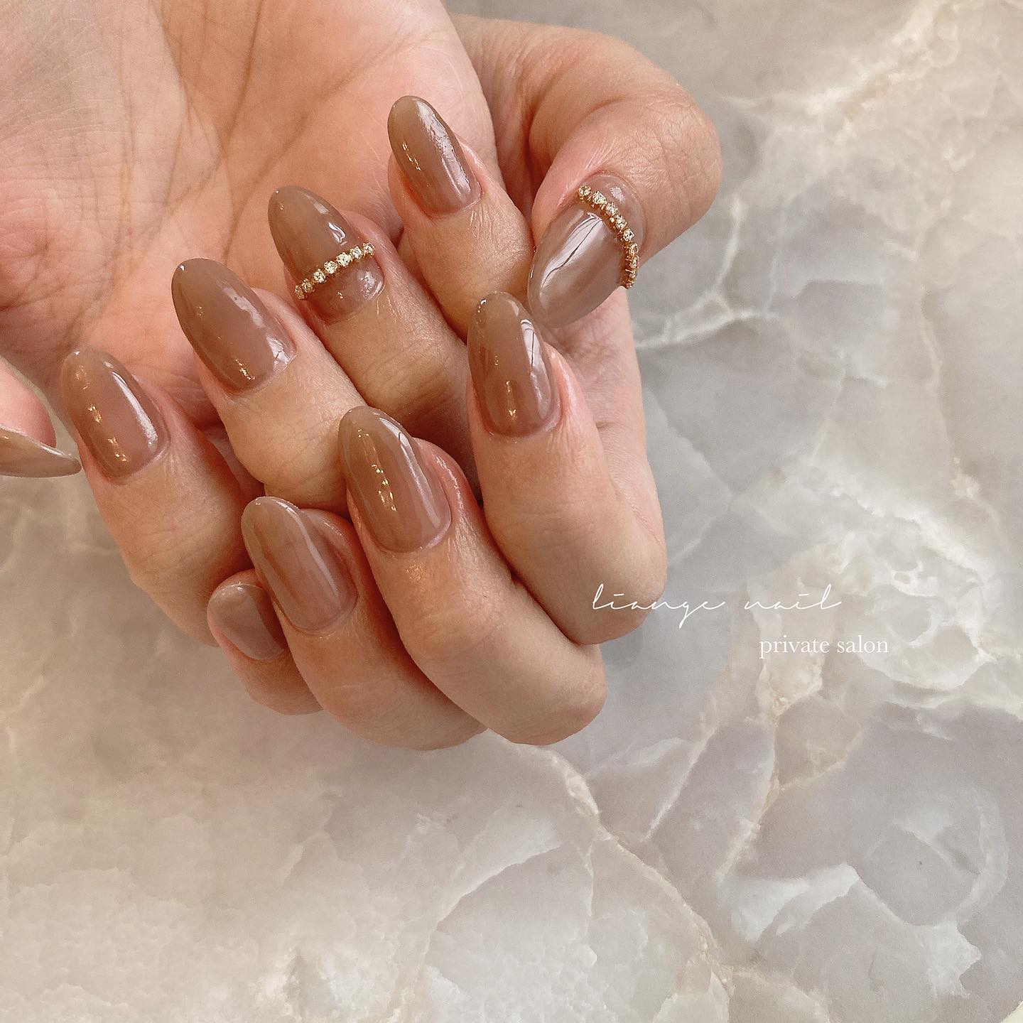 #リアンジェネイル,#柏ネイル,#ネイル,#ニュアンスネイル,#大人ニュアンスネイル,#ミラーネイル,#冬ネイル,#シンプルネイル,#オフィスネイル,#ベージュネイルのネイルデザイン