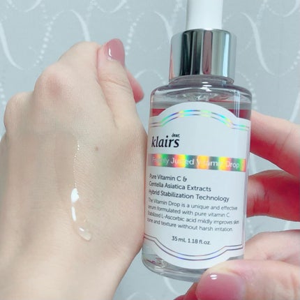 フレッシュリージュースドビタミンドロップ(35ml)/Klairs/美容液を使ったクチコミ(3枚目)