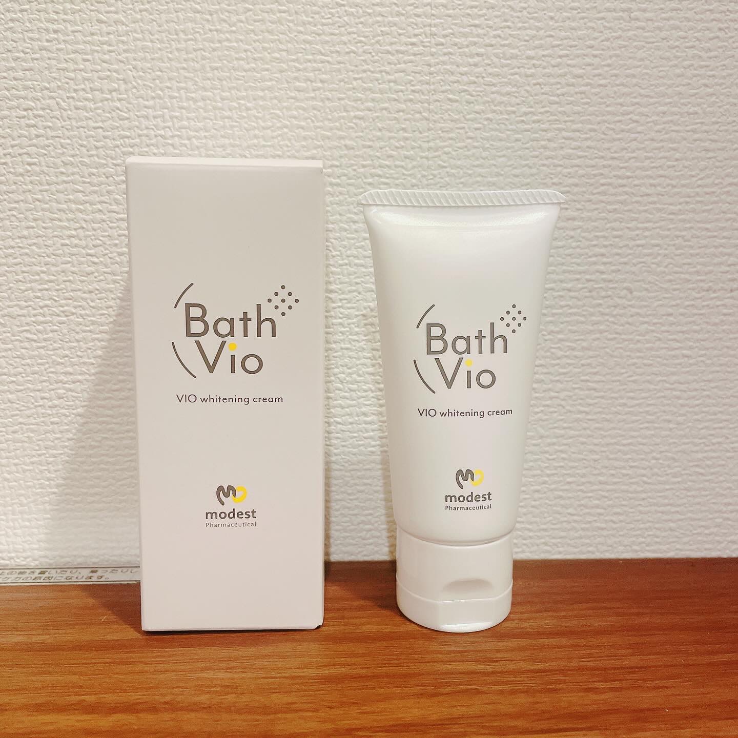 Bath Vio/modest/ボディクリームを使ったクチコミ（1枚目）