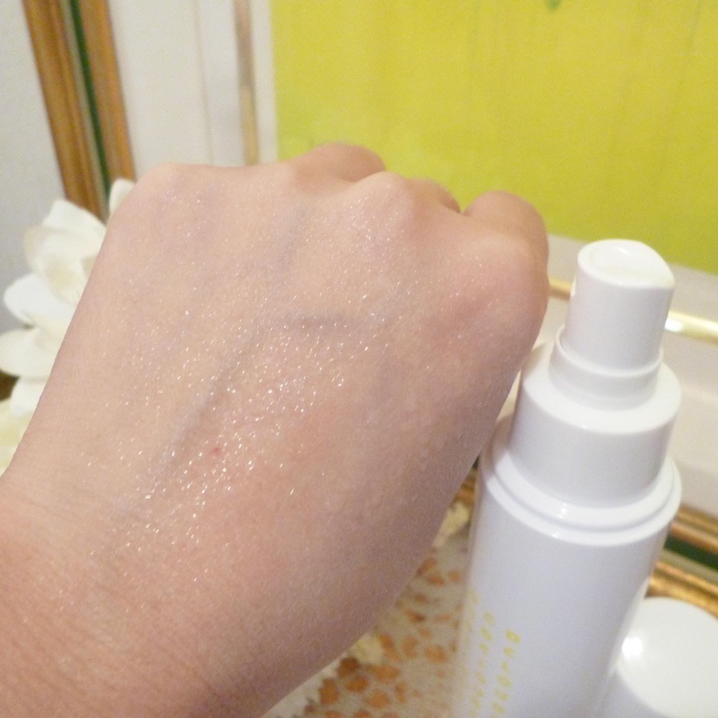 クラウドオールウェイズオン ハイドログロー メイクキー プミスト/FRESHO2/フィックスミストを使ったクチコミ（2枚目）