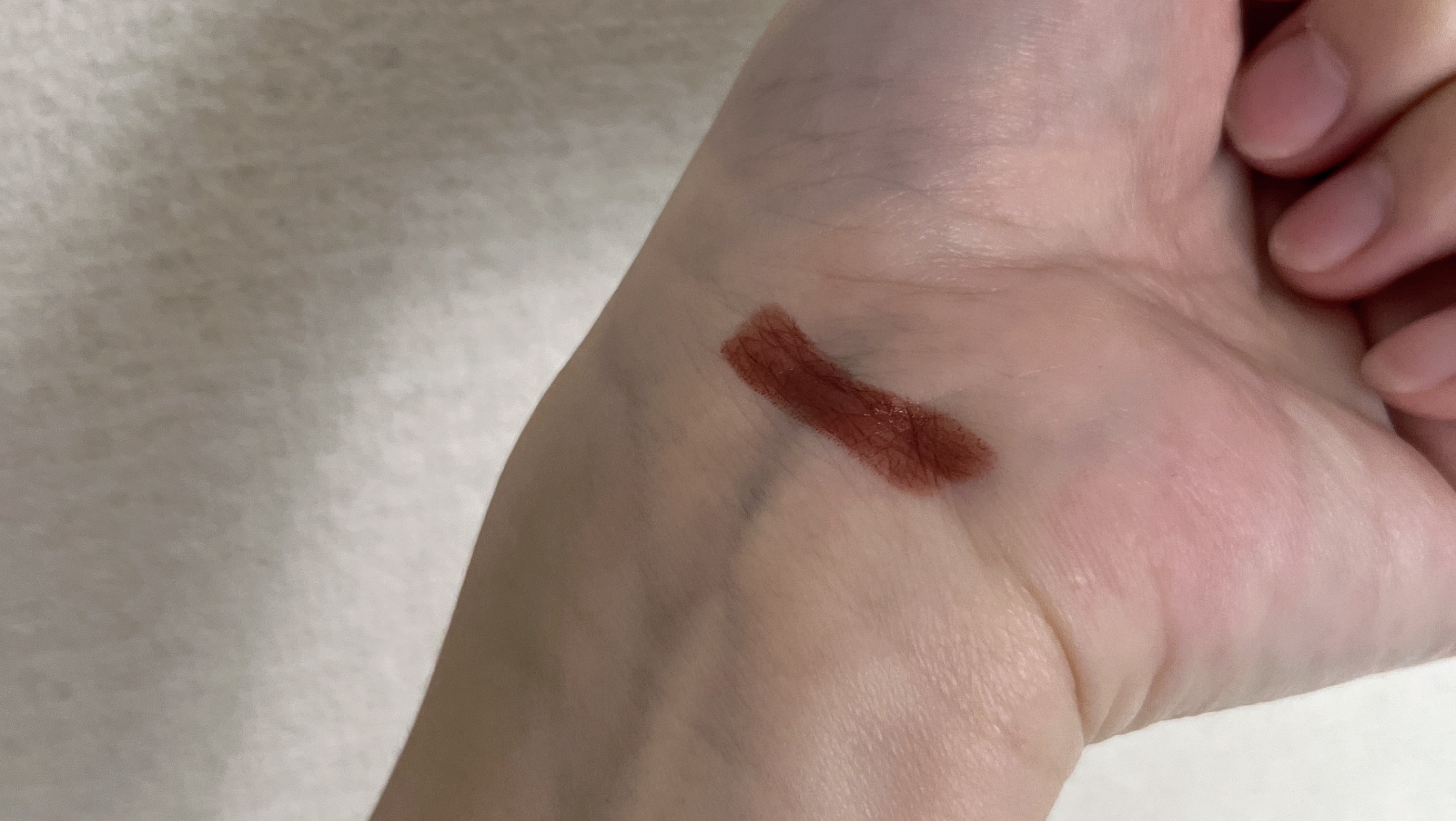 口紅（詰替用） 748 ブラウン系/ちふれ/口紅を使ったクチコミ（2枚目）