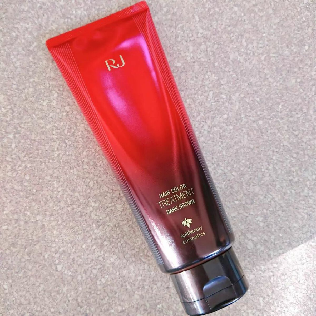 RJヘアカラートリートメント/アピセラピーコスメティクス/洗い流すヘアトリートメントを使ったクチコミ(1枚目)