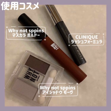 WHY NOT SPINNS 3色アイシャドウ/DAISO/アイシャドウパレットを使ったクチコミ（3枚目）