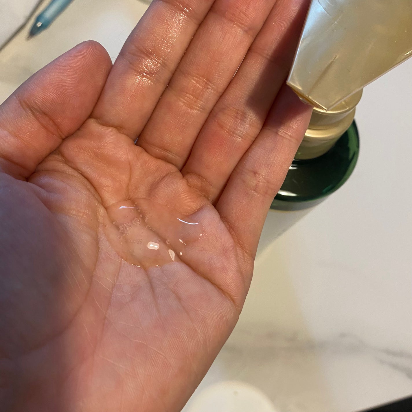 クリアクレンジング 京都宇治茶葉/世田谷コスメ/クレンジングジェルを使ったクチコミ(2枚目)