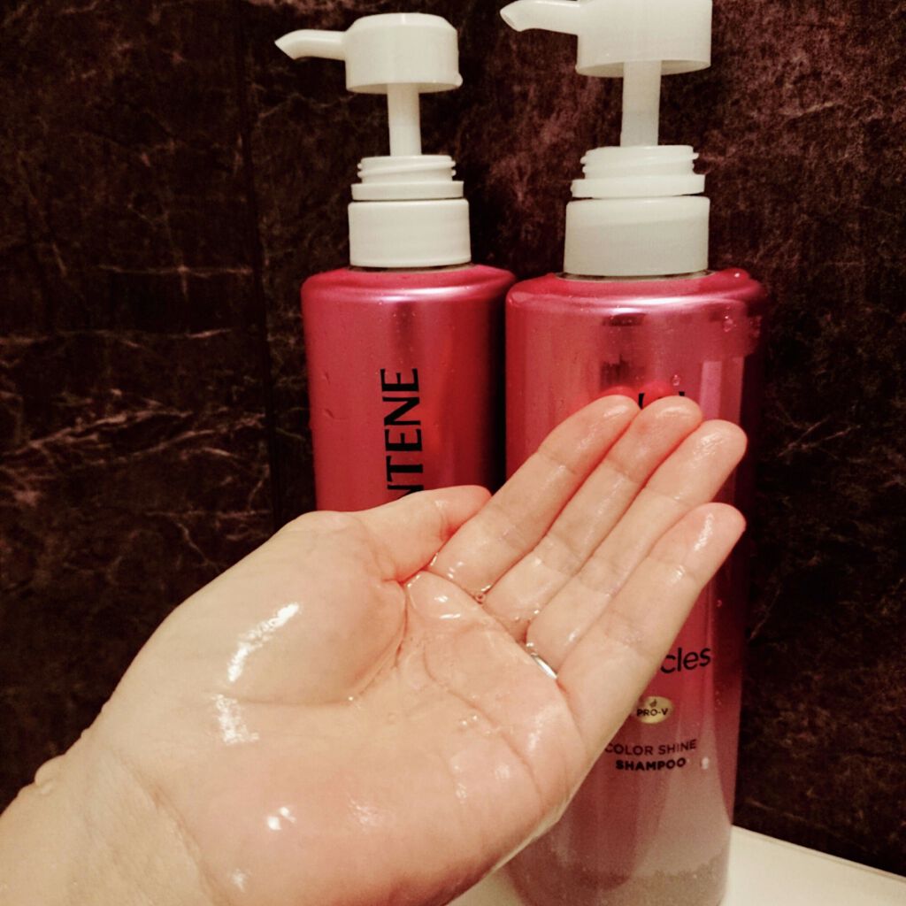 ミラクルズ カラーシャイン シャンプー／トリートメント トリートメント/パンテーン/市販シャンプーを使ったクチコミ（2枚目）