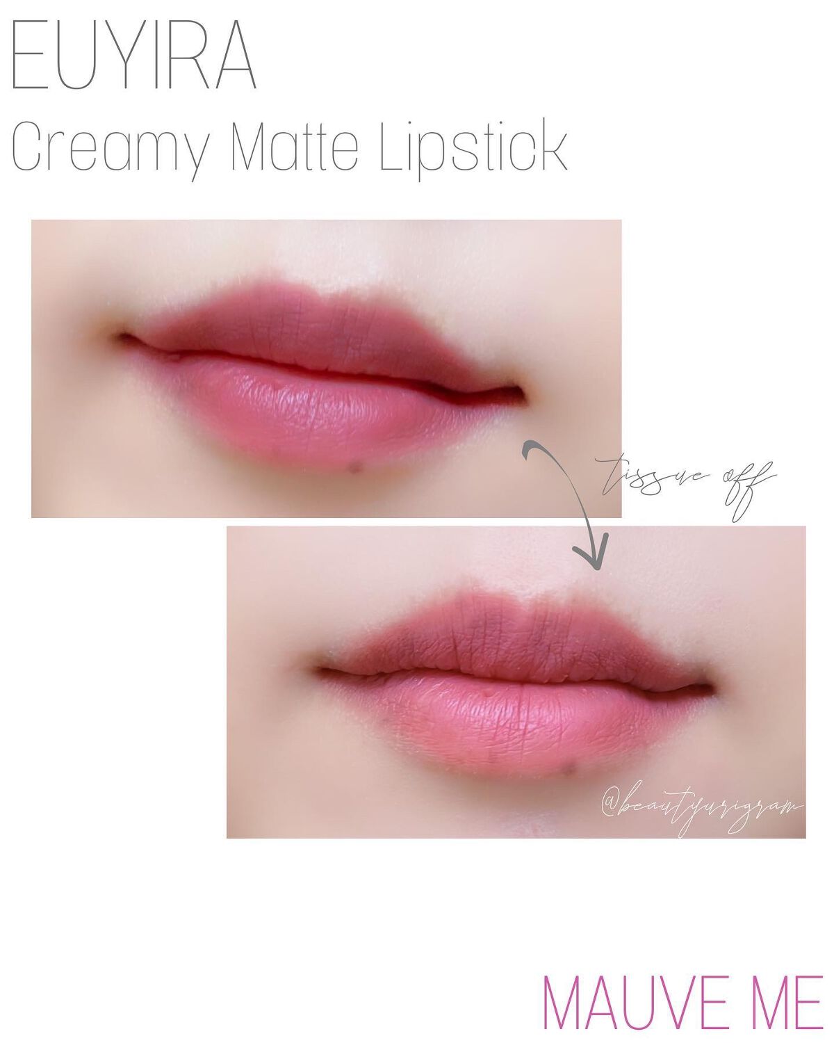 クリーミーマットリップスティック/EUYIRA/口紅を使ったクチコミ(6枚目)