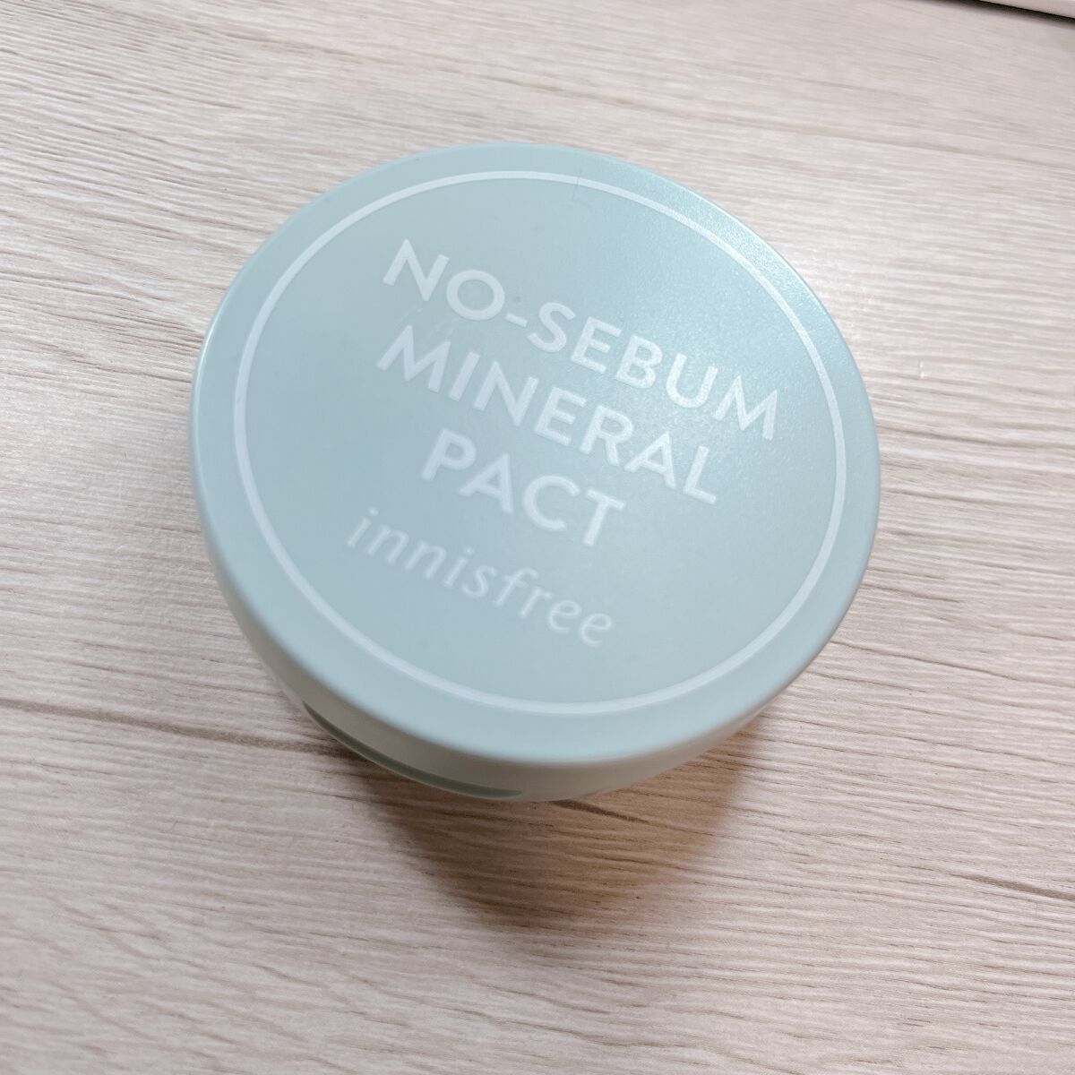 ノーセバム ミネラルパクト S/innisfree/プレストパウダーを使ったクチコミ(1枚目)