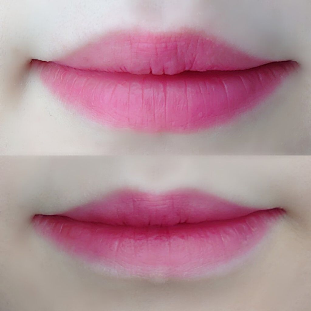 ゼロベルベットティント 08 アイシー(ICY)/rom&nd/リップティントを使ったクチコミ（2枚目）