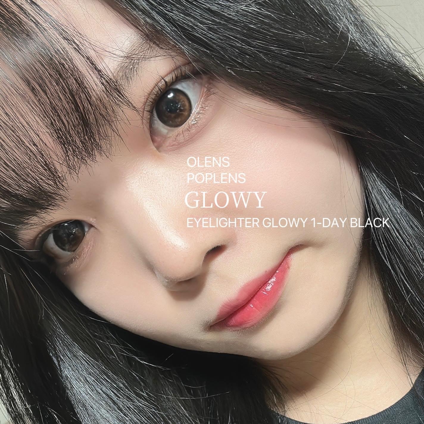 Glowy 1day/OLENS/ワンデー(1DAY)カラコンを使ったクチコミ(2枚目)