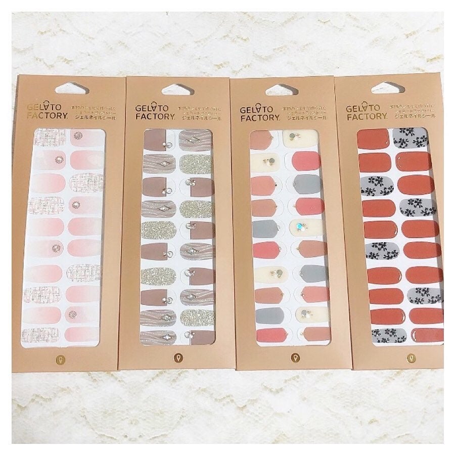 ネイルフィット ジェルネイルシール/GELATO FACTORY/ネイルシールを使ったクチコミ(8枚目)