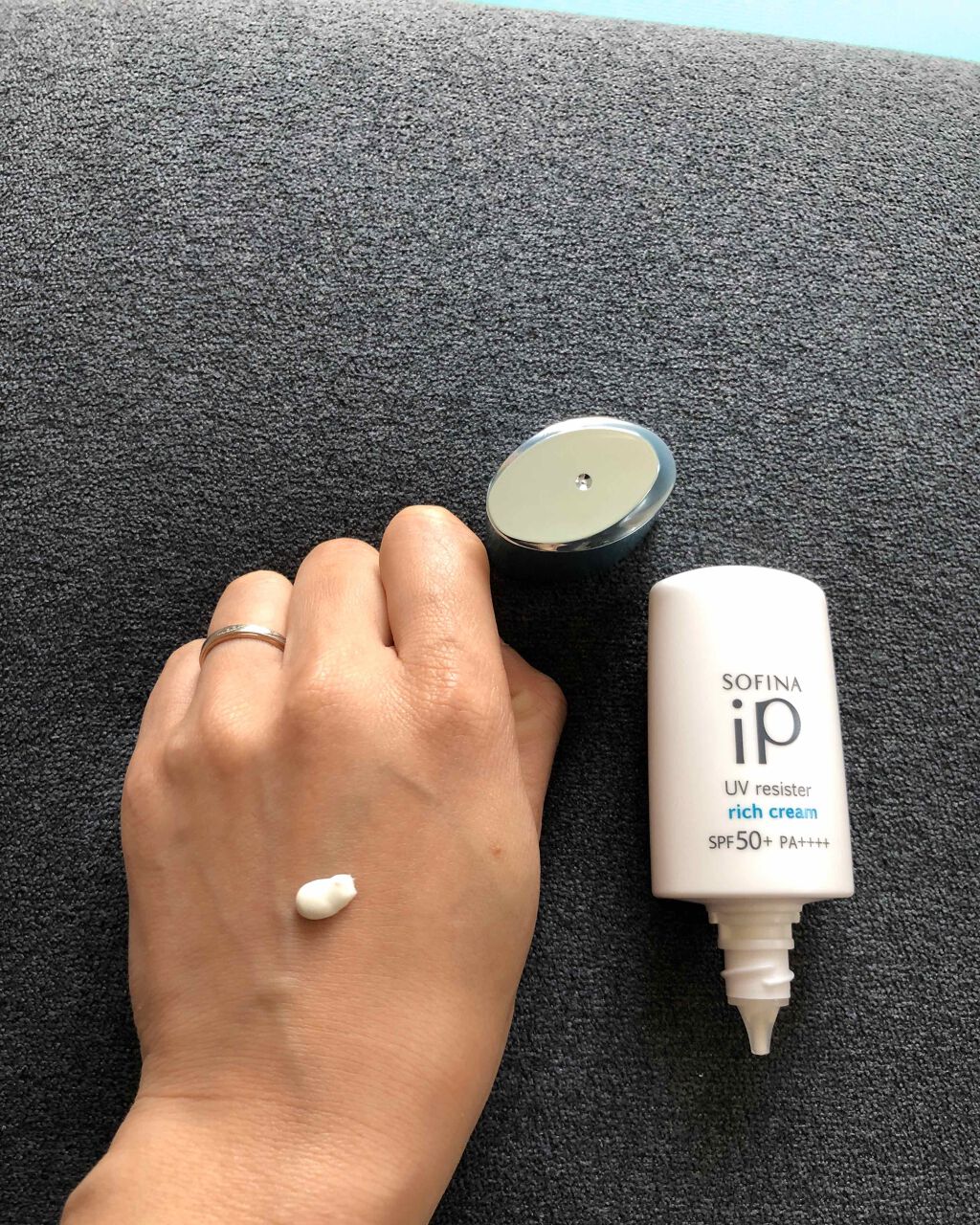 SOFINA iP UV レジスト リッチクリーム/SOFINA iP/日焼け止め・UVケアを使ったクチコミ(2枚目)