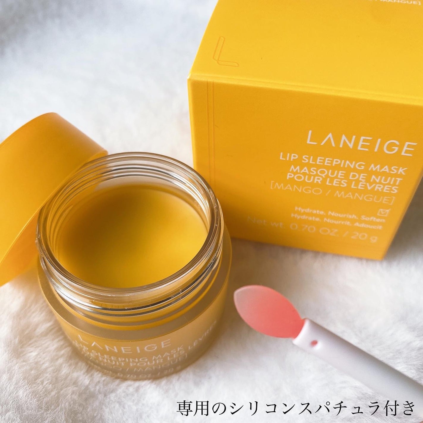 リップスリーピングマスク マンゴー/LANEIGE/リップマスクを使ったクチコミ(3枚目)