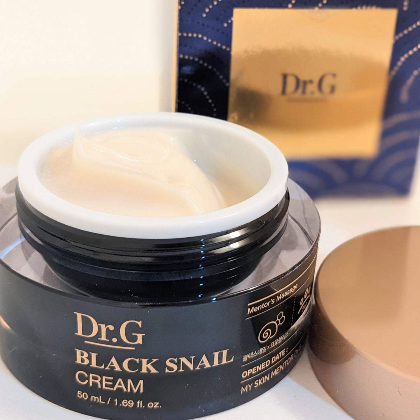 ブラックスネイル クリーム/Dr.G/フェイスクリームを使ったクチコミ(2枚目)