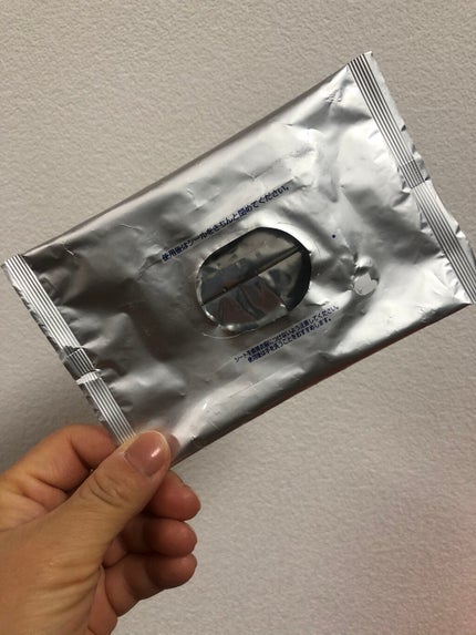さらさらパウダーシート 薬用デオドラント クールミントの香り/ビオレ/ボディシートを使ったクチコミ(2枚目)
