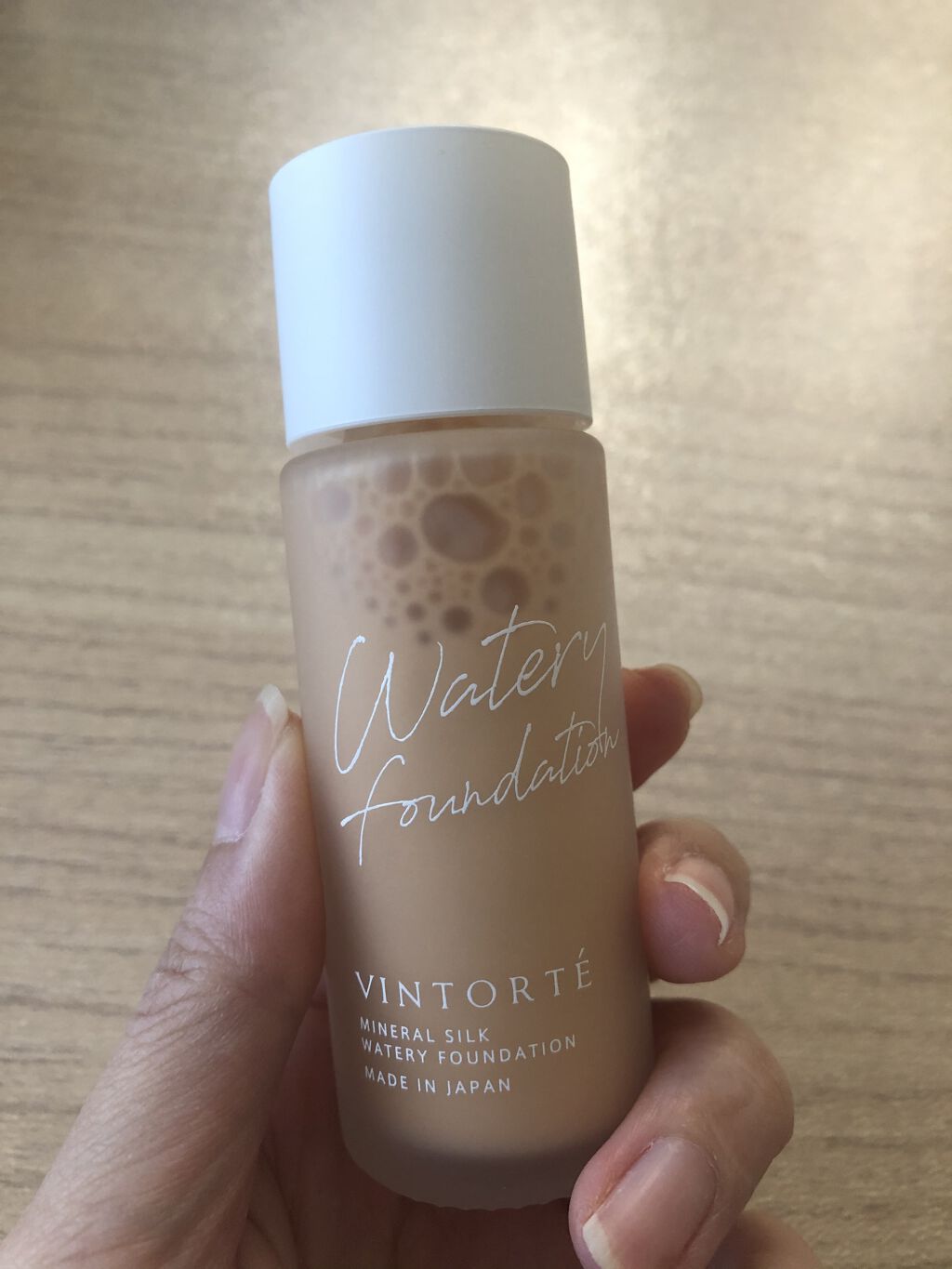 ヴァントルテ ミネラルシルクウォータリーファンデーションのクチコミ「 #衝動買いコスメ 
ヴァントルテ　ミネラルシルクウォータリーファンデーション。お店で見かけて.....」（1枚目）