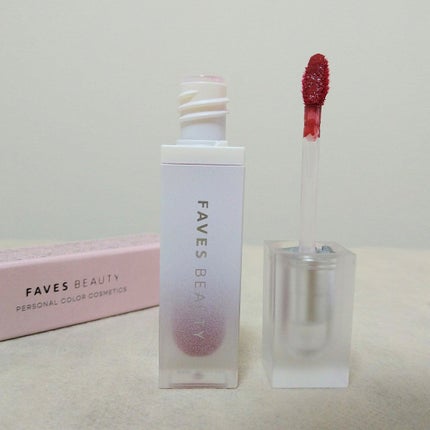 マイカラー ウォーターティント/FAVES BEAUTY/リップティントを使ったクチコミ(4枚目)