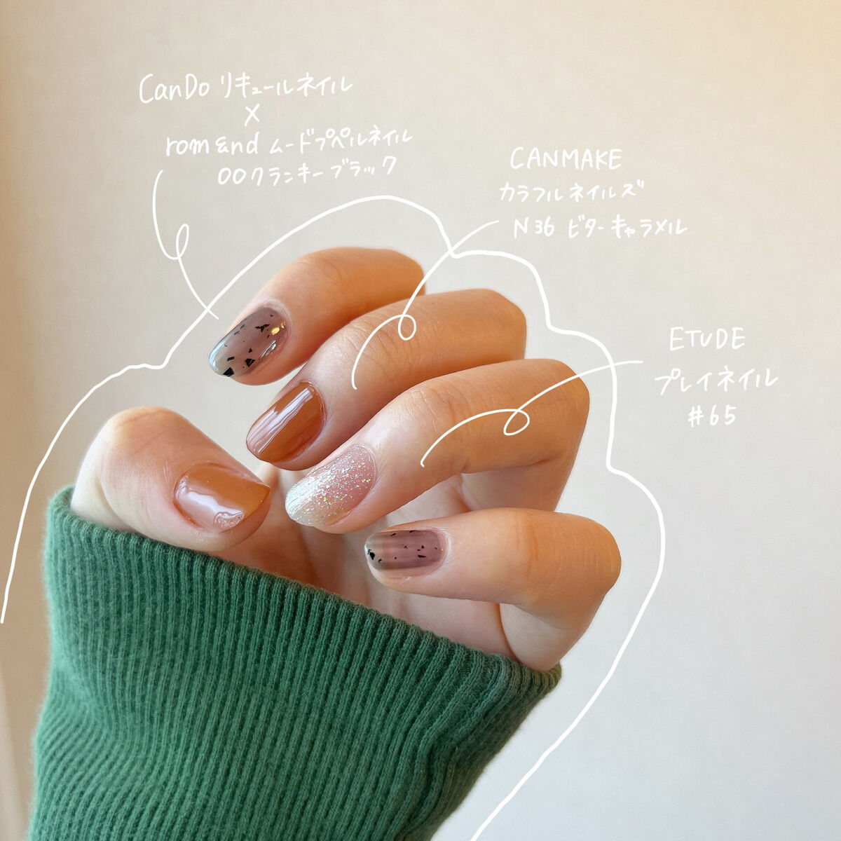 プレイネイル #065/ETUDE/マニキュアを使ったクチコミ（1枚目）