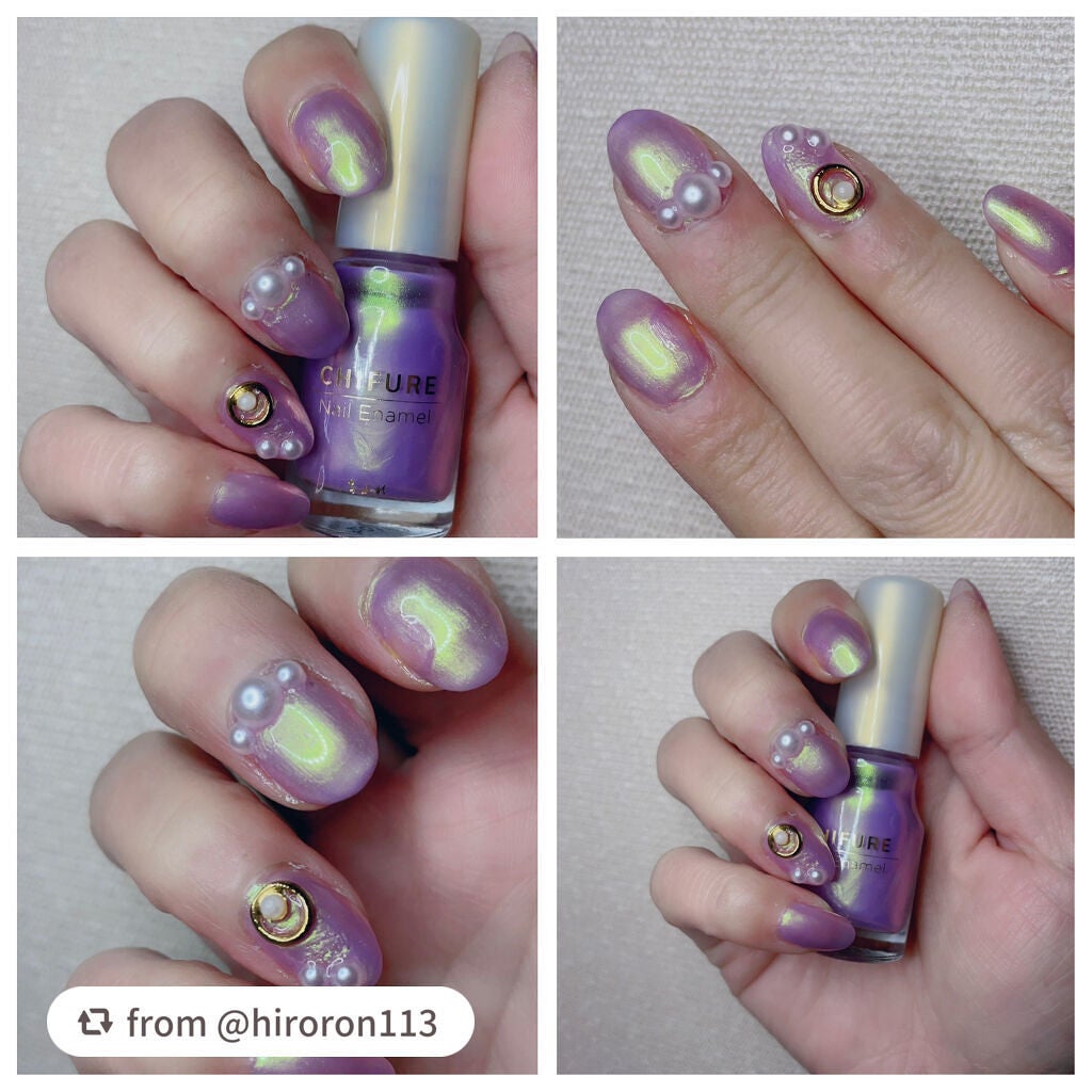 ネイル エナメル/ちふれ/マニキュアを使ったクチコミ(3枚目)