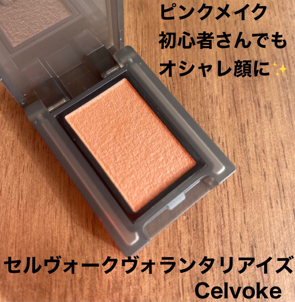 セルヴォーク ヴォランタリー アイズ/Celvoke/単色アイシャドウを使ったクチコミ（1枚目）