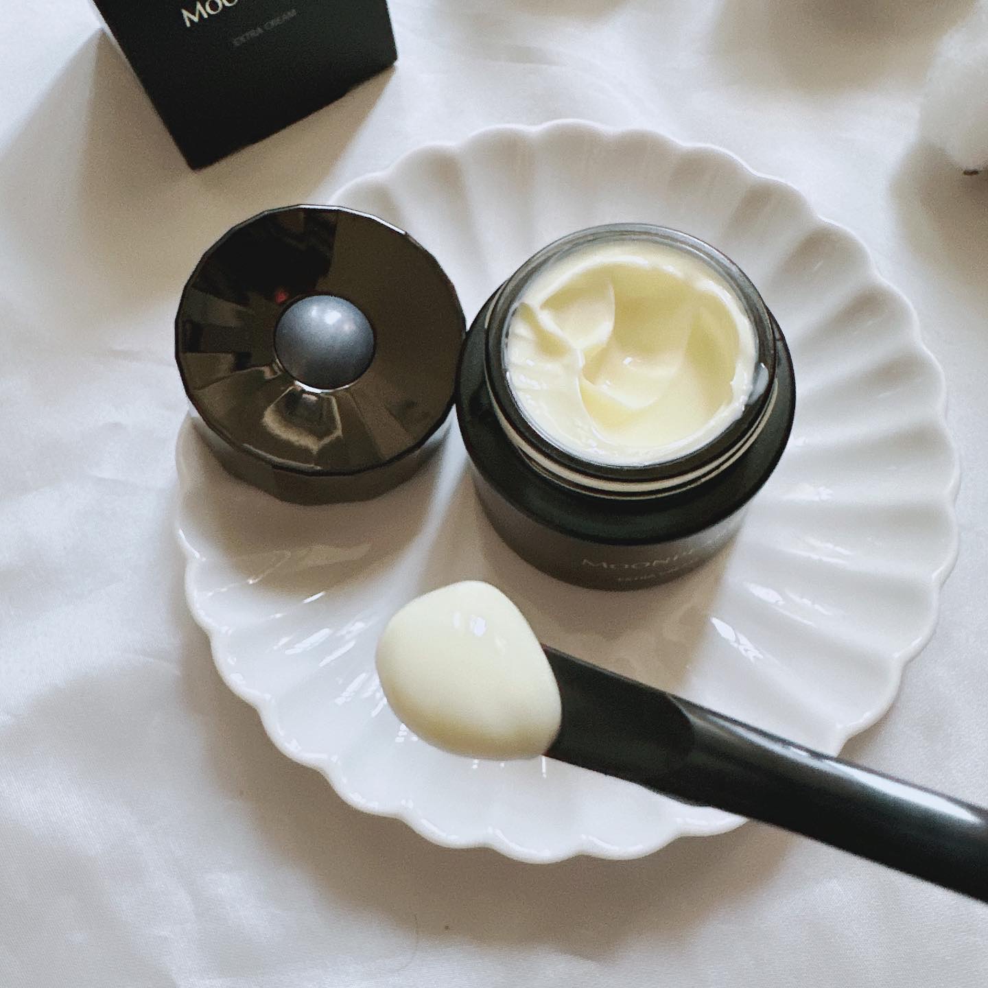 ムーンパール エクストラ クリーム/ミキモト コスメティックス/フェイスクリームを使ったクチコミ（3枚目）