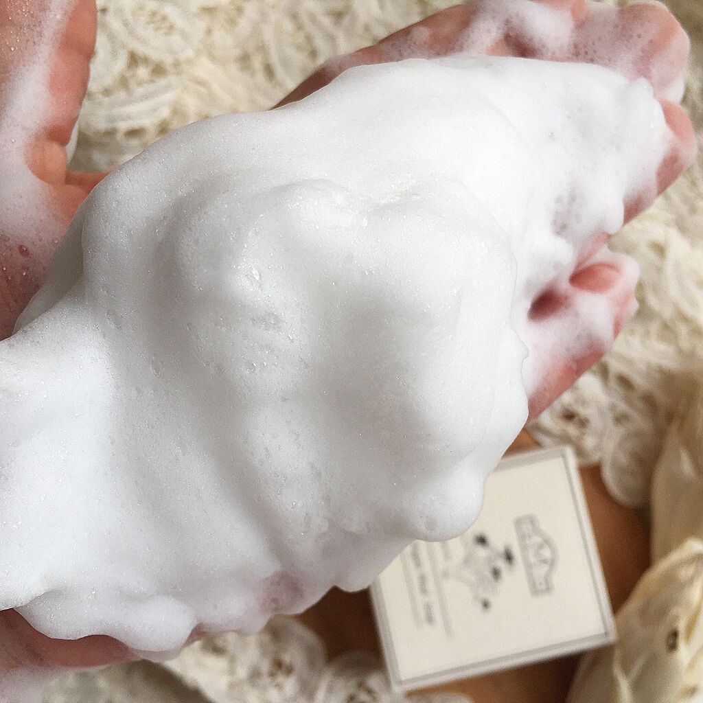 アルガンクレイ石鹸/reMio(レミオ)/洗顔石鹸を使ったクチコミ(4枚目)