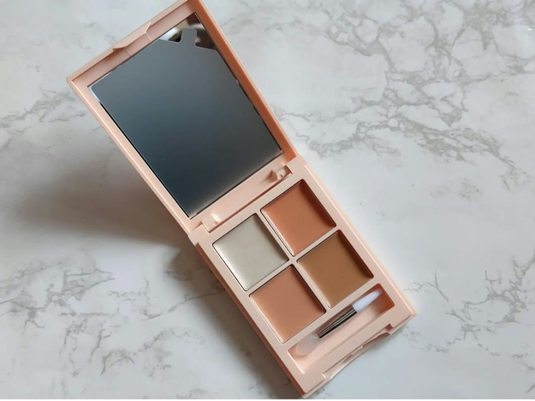 トーンアップ＆カバー コンシーラーパレット 02ナチュラル/Kirei&co./パレットコンシーラーを使ったクチコミ（3枚目）