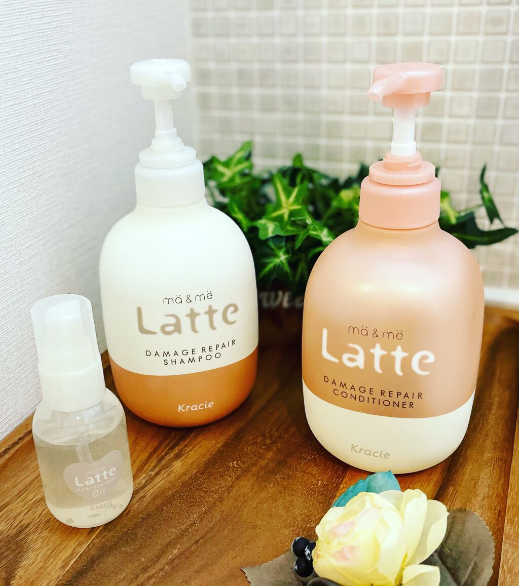 マー&ミー ダメージケア トリートメント オイル/マー＆ミー　ラッテ/ヘアオイルを使ったクチコミ（1枚目）