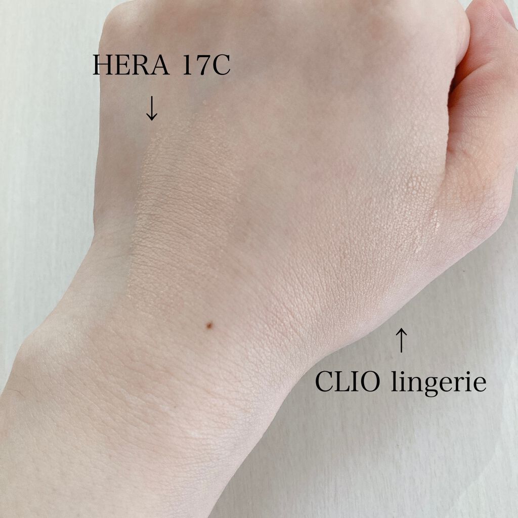 グローラスティングクッションSPF50+/PA+++ /HERA/クッションファンデーションを使ったクチコミ（2枚目）