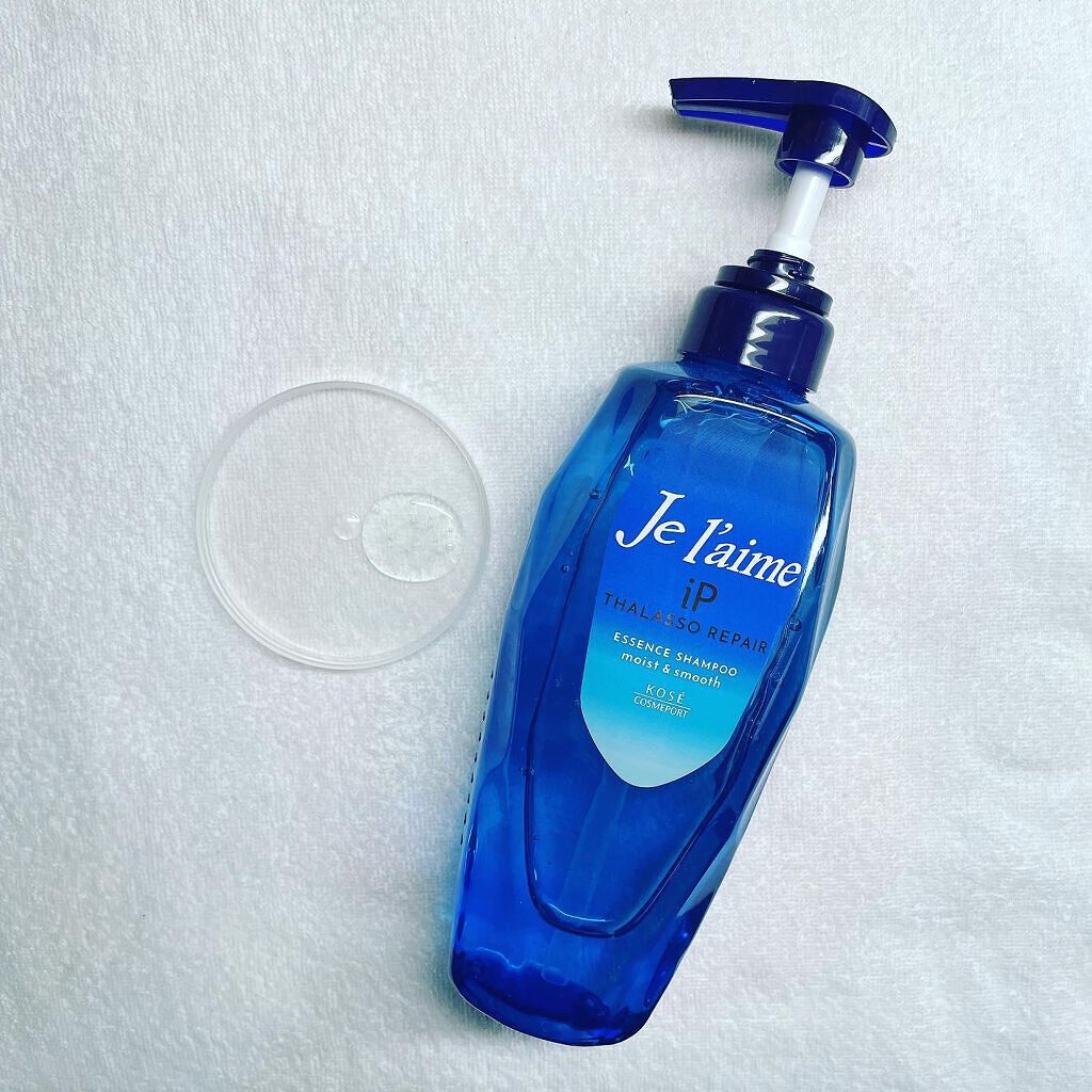 iP タラソリペア 補修美容液 シャンプー/トリートメント (モイスト＆スムース)/Je l'aime/市販シャンプーを使ったクチコミ（3枚目）