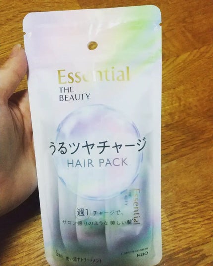ザビューティ うるツヤチャージヘアパック/エッセンシャル/ヘアマスク・ヘアパックを使ったクチコミ(1枚目)