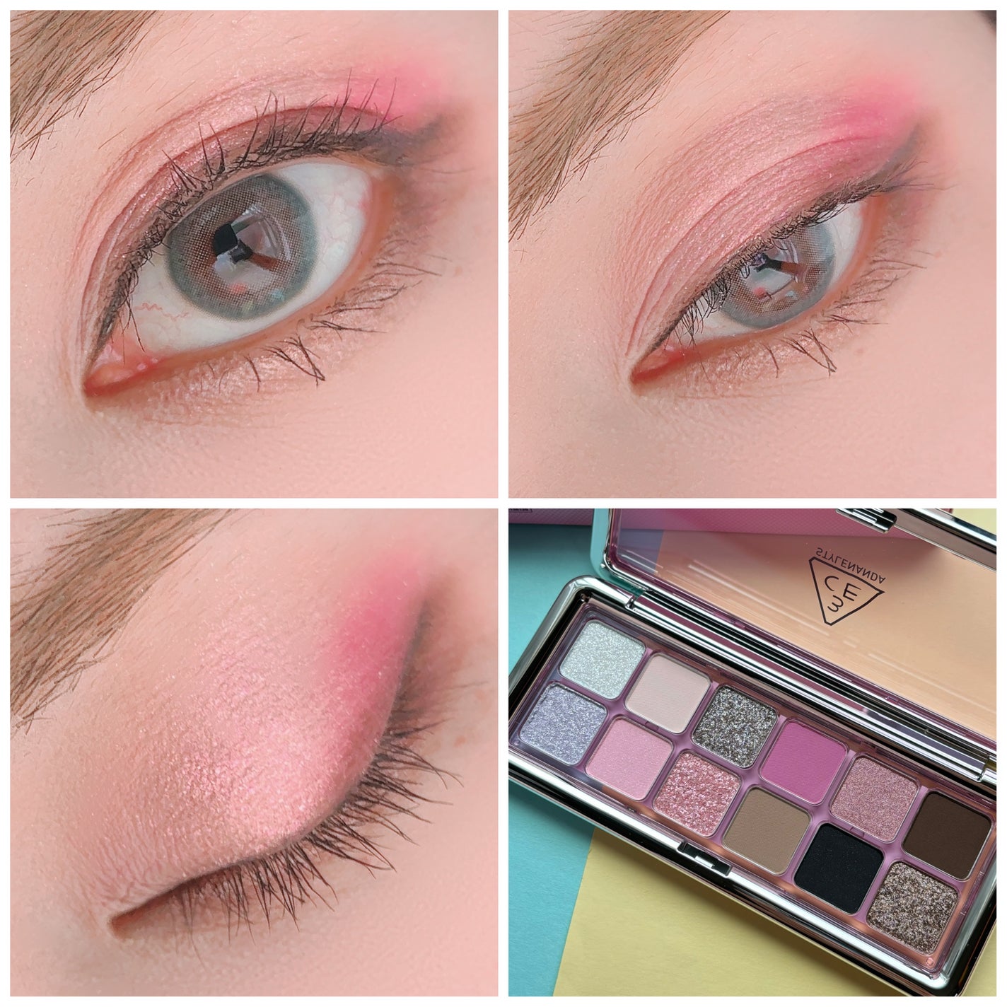 3CE ニューテイク アイシャドウパレット/3CE/アイシャドウパレットを使ったクチコミ(5枚目)