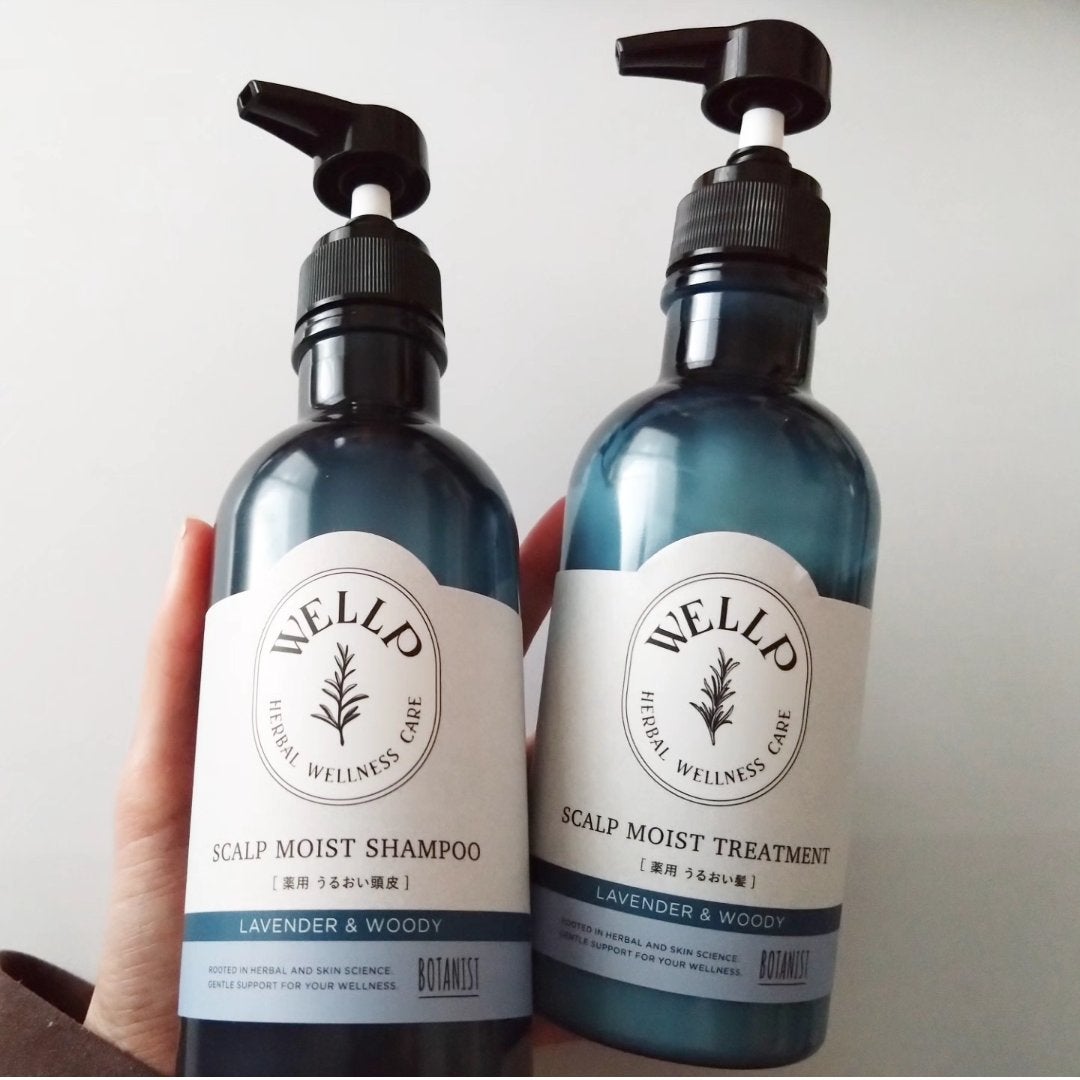 薬用スカルプケアシャンプー/トリートメント モイスト/WELLP/市販シャンプーを使ったクチコミ(2枚目)