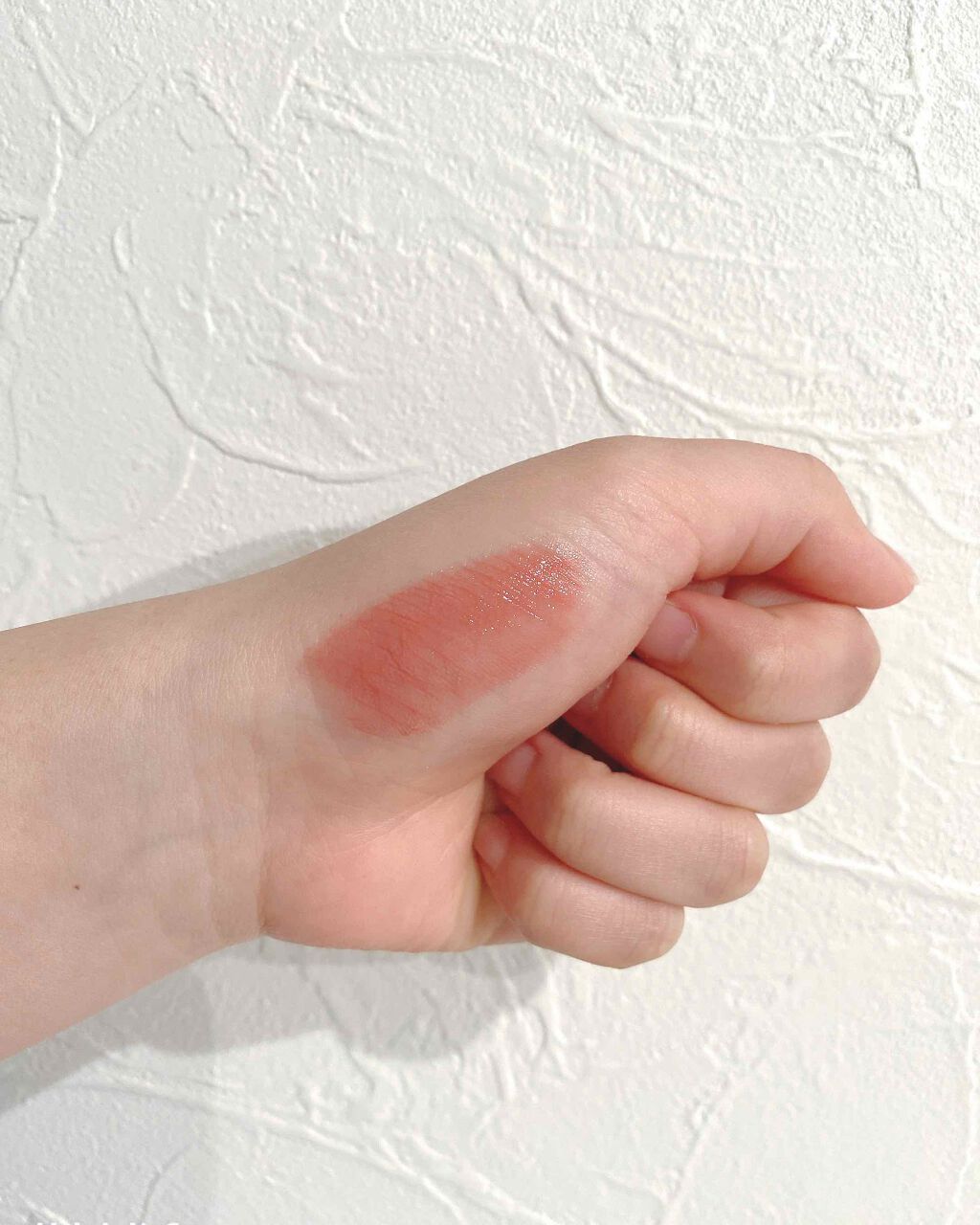 ラスティンググロスリップ/CEZANNE/口紅を使ったクチコミ（2枚目）