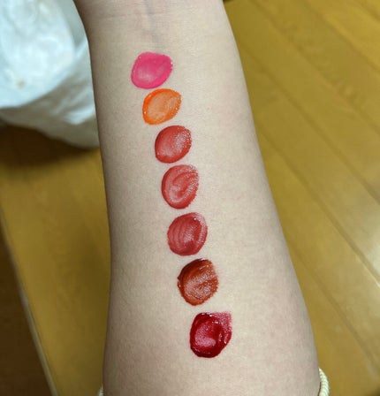 ジューシーラスティングティント/rom&nd/リップティントを使ったクチコミ(1枚目)