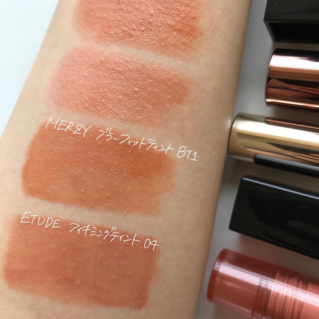 フィクシングティント/ETUDE/リップティントを使ったクチコミ（3枚目）