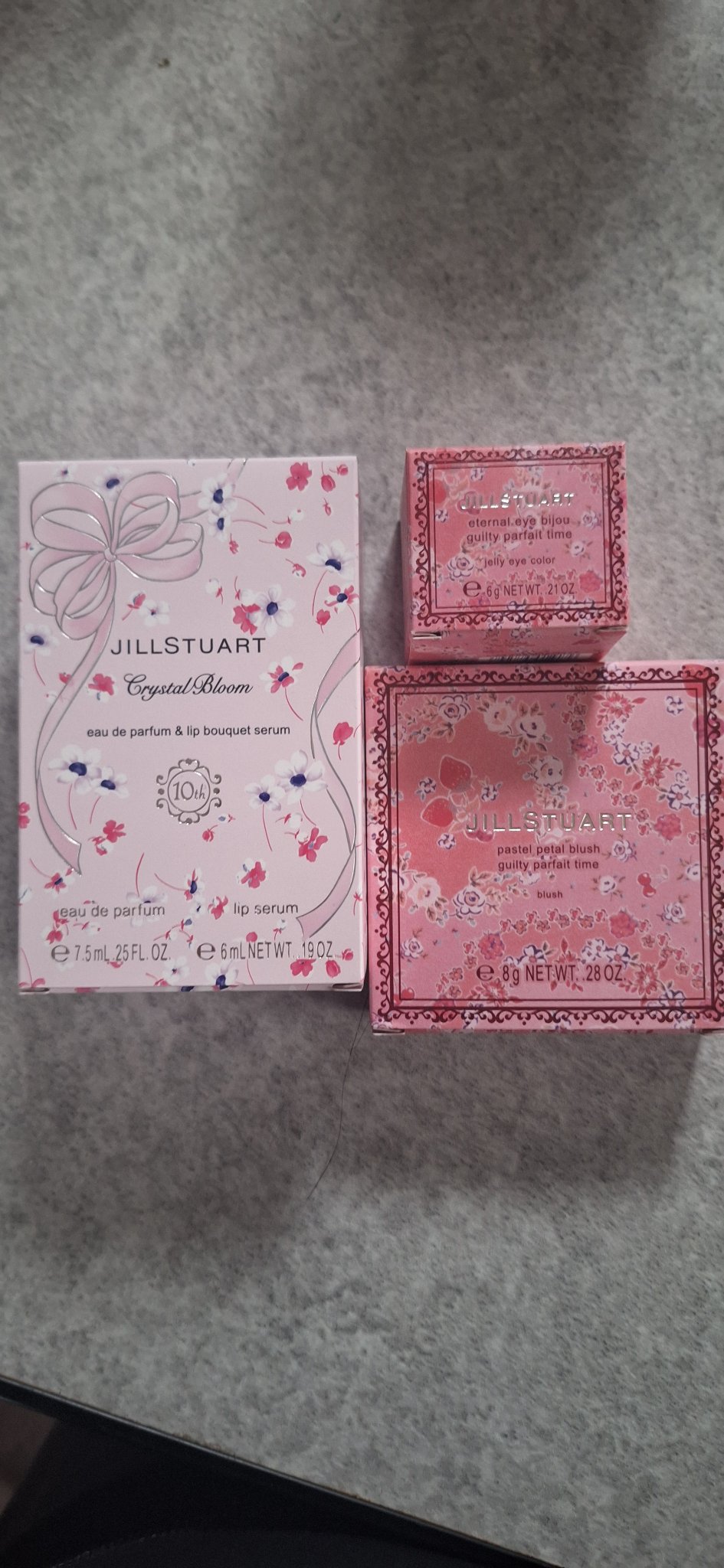 ジルスチュアート　エターナル アイビジュー 104 my happiness <ギルティパフェタイム>（限定色）/JILL STUART/ジェル・クリームアイシャドウを使ったクチコミ（2枚目）