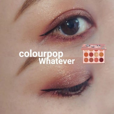 whatever/ColourPop/アイシャドウパレットを使ったクチコミ（1枚目）