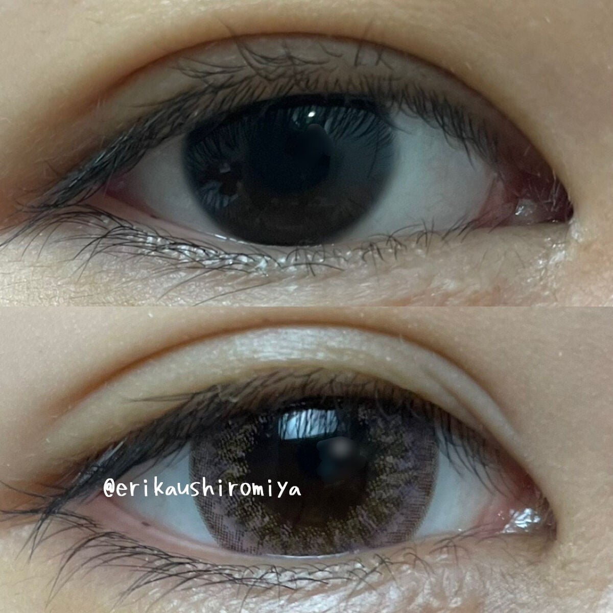 メルシェ ワンデー/AngelColor/ワンデー(1DAY)カラコンを使ったクチコミ(2枚目)