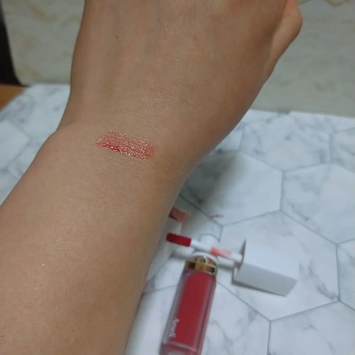 ナルシシズムリップティント/Ameli/リップティントを使ったクチコミ(2枚目)