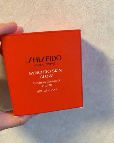 シンクロスキン グロー クッションコンパクト/SHISEIDO/クッションファンデーションを使ったクチコミ（1枚目）