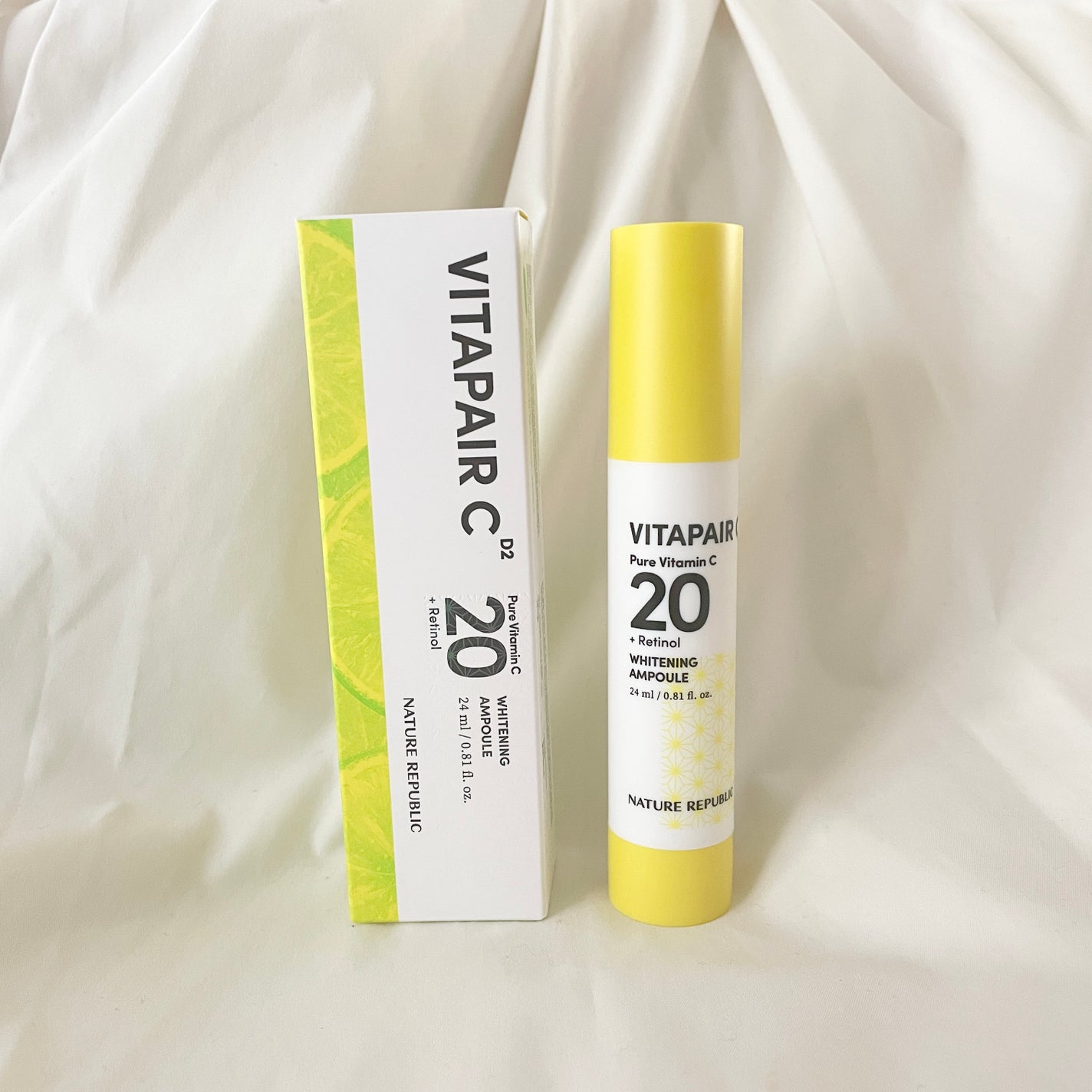 ビタペアC ビタレチ美容液/ネイチャーリパブリック/美容液を使ったクチコミ(4枚目)
