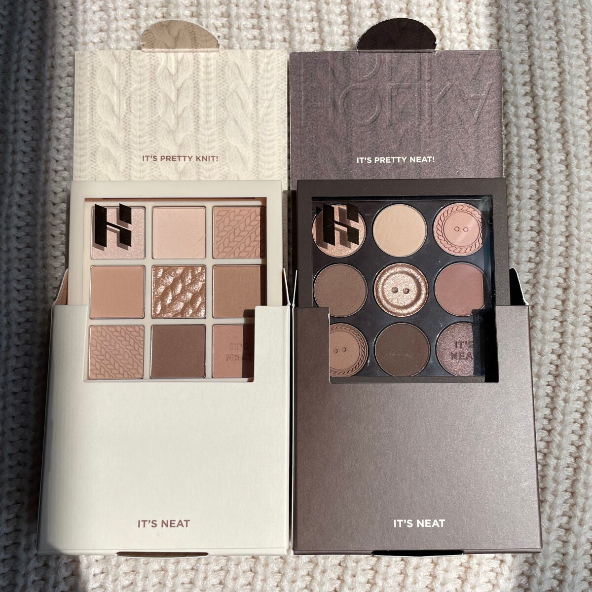 マイフェイブムードアイパレット 9カラー/HOLIKA HOLIKA/アイシャドウパレットを使ったクチコミ(9枚目)