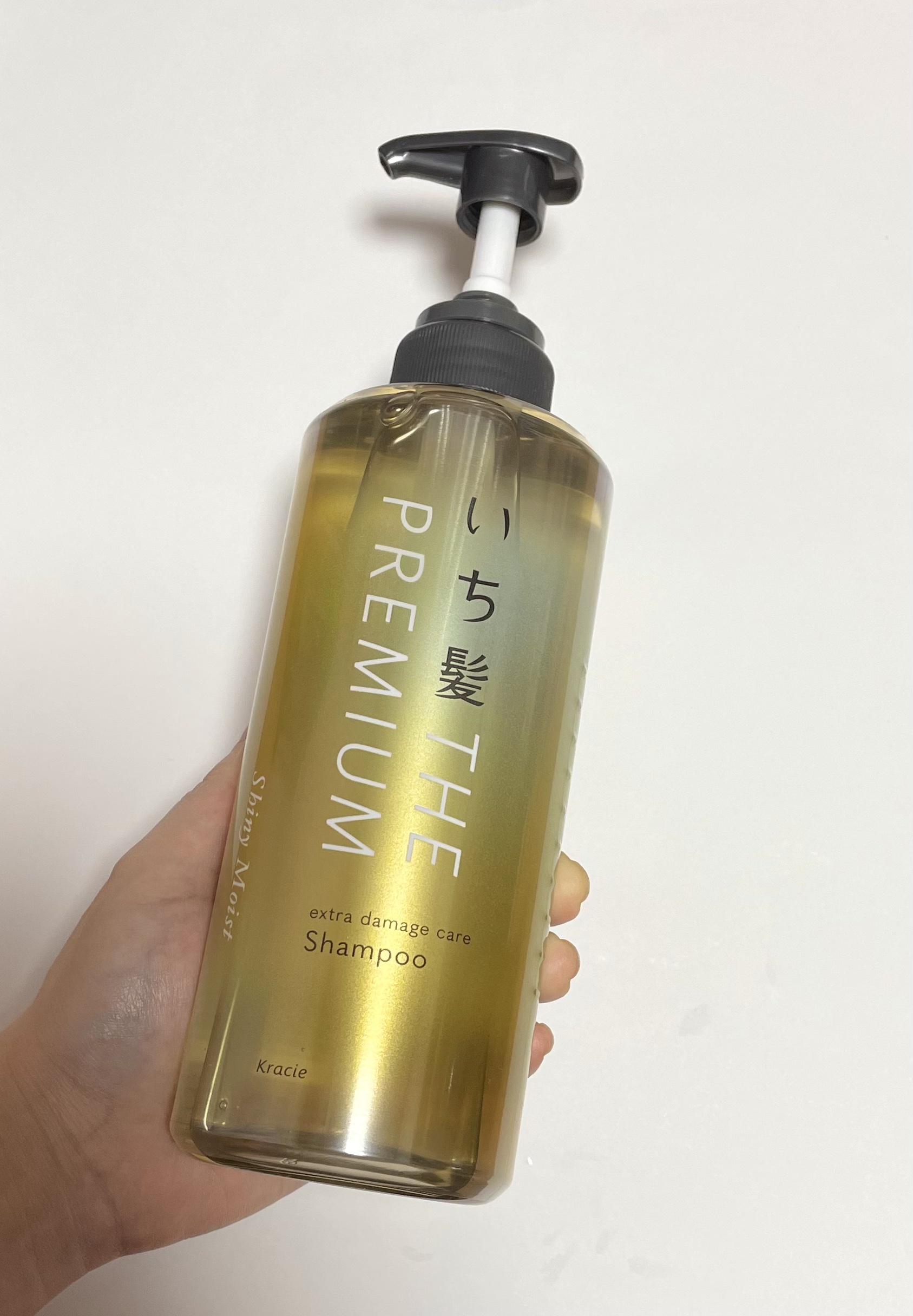 THE PREMIUM エクストラダメージケアシャンプー／トリートメント（シャイニーモイスト）/いち髪/市販シャンプーを使ったクチコミ（2枚目）