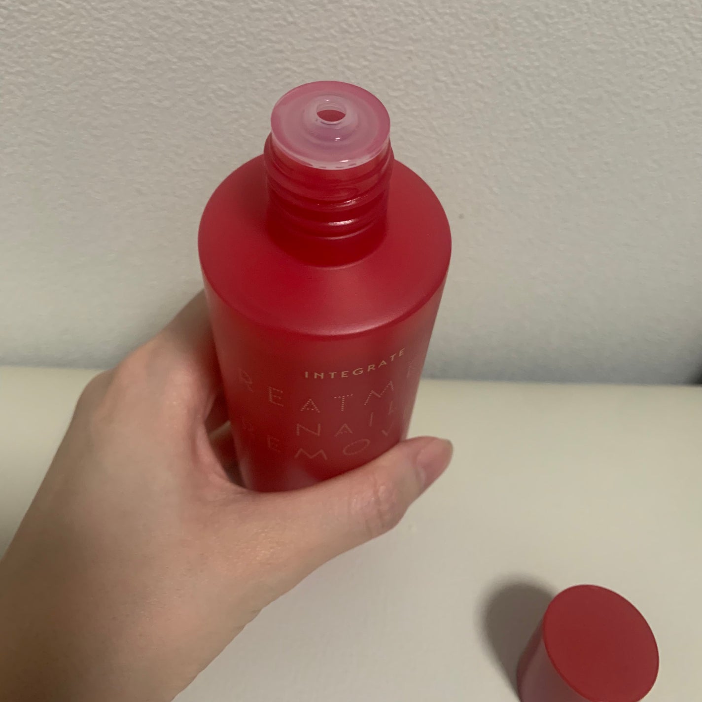 トリートメントネールリムーバー N/インテグレート/除光液を使ったクチコミ(2枚目)